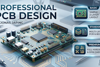 design professional schematic and pcb layout for your project