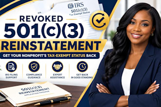 reinstate your revoked 501c3 nonprofit tax exempt status
