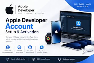 help you with creating apple developer account