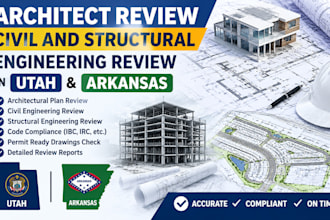 architect review civil and structural engineering review in utah arkansas