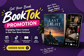promote your book on booktok with engaging tiktok videos