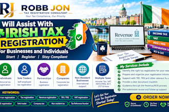 assist with irish tax registration for businesses and individuals