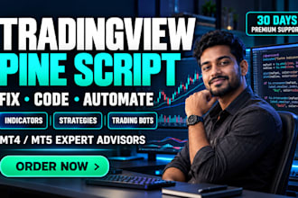 fix code tradingview indicator strategy pinescript trading bot algo advisors