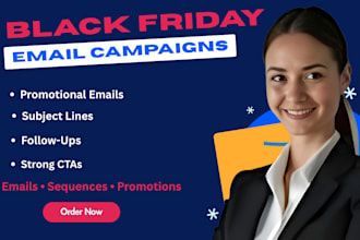 create a black friday email marketing campaign that converts