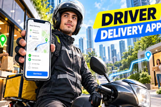 build on demand service app for android and ios like uber delivery