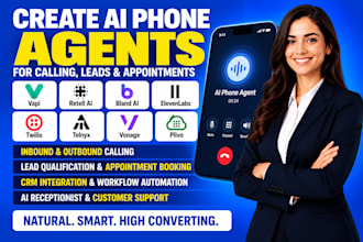 create ai phone agents with vapi retell bland ai elevenlabs twilio telnyx vonage