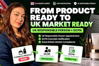 appoint uk responsible person scpn responsible uk cosmetic rp uk cosmetic market