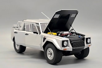 create high quality 3d asset, vehicles, 3d props model, scale car, 3d printing
