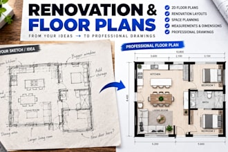prepare north carolina and georgia house renovation drawings