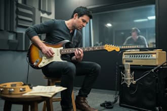 record pro nylon and classical guitar tracks