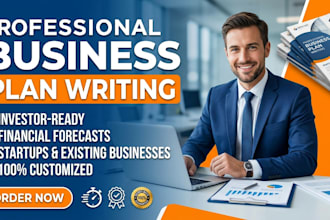write business plan for your startup business