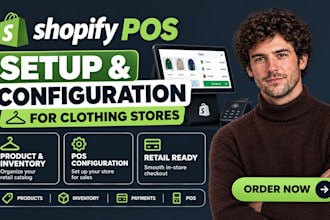 set up and configure shopify pos for your clothing store