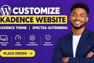 customize kadence website, kadence theme, kadence theme, spectra guttenberg
