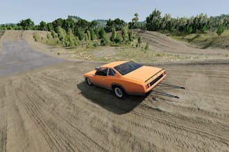 custom realistic beamng drive mods, vehicle mod car crash, beamng track