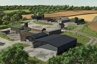create custom farming simulator fs19 fs22 fs25 maps, farms and terrain