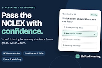 tutor for nclex rexpn nclex pn and other exams and for nursing school