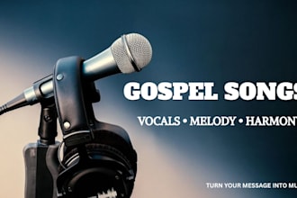 be your gospel singer, songwriter, vocalist, and christian songs