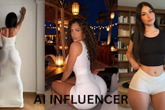 create ai influencer avatars for fanvue,instagram sfw,nsfw