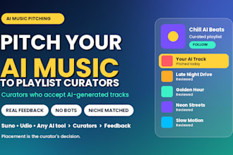 pitch your ai music to spotify playlist curators