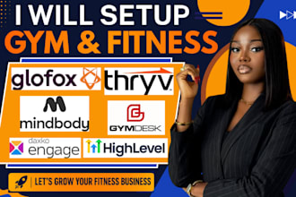 do gohighlevel gym mindbody gymdesk daxko engage thryv crm workflow automation