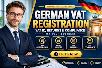 do german vat registration, vat id, vat returns and compliance for businesses