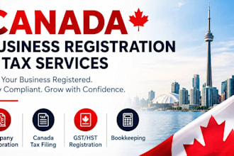 incorporate your company in canada, canada company registration gst hst bn qst