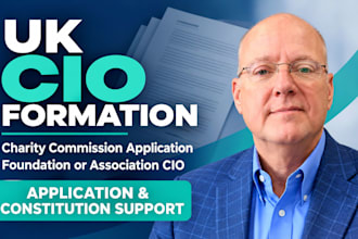 form your cio charity in the UK with charity commission approval