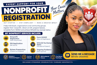 do nonprofit registration, ein, bylaws, form 1023ez and 501c3 tax exempt 508c1a