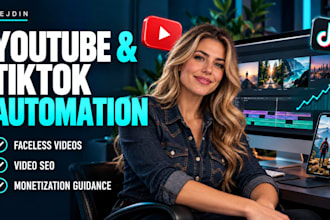 do youtube automation tiktok and with you in monetization