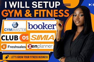 setup gymmaster booker pos club os simia freshsales zen planner fitness booking