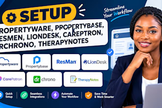 setup propertyware propertybase resmen liondesk careptron drchrono therapynotes