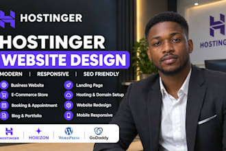 hostinger horizon hostinger website hostinger website design wordpress website
