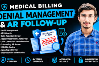 provide professional medical billing denial management services