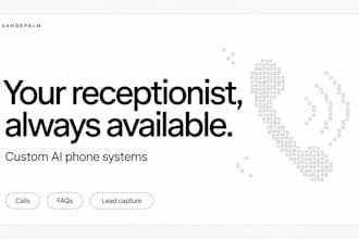 build a custom ai phone receptionist for your business
