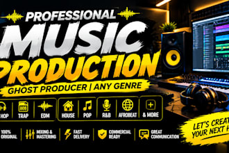 be your hip hop, trap music producer ghost producer