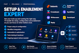 setup seismic enablement cloud crossbeam synthflow writecream scratchpad reply