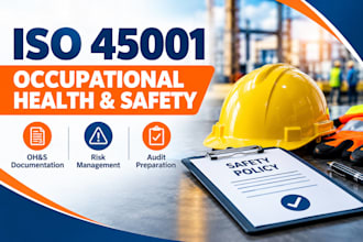 create iso 45001 occupational health and safety documentation
