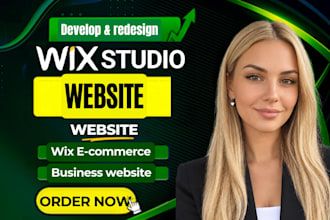 design wix studio website redesign wix ecommerce website wix online store seo