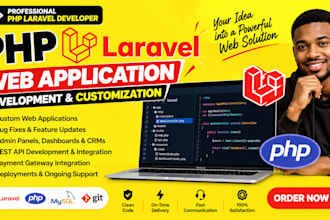php laravel developer PHP laravel developer to build a PHP laravel website