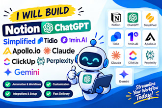 build notion chatgpt simplified tidio 1minai apollo io claude clickup perplexity