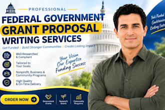 write federal government grant proposal nonprofit business community program