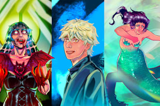 to draw fantasy characters and fan art