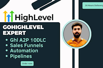 be your go high level expert gohighlevel a2p ghl automation