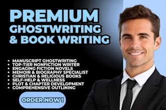 ghost writer, ebook writer, ghost book writer,  non fiction ghostwriter, fiction
