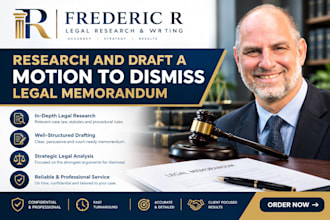 conduct appellate legal research and draft a persuasive legal brief