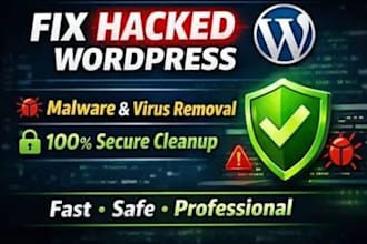do wordpress malware removal, remove virus with wordpress security