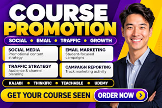 market your online course to increase student enrollment