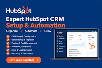 set up and automate your hubspot CRM