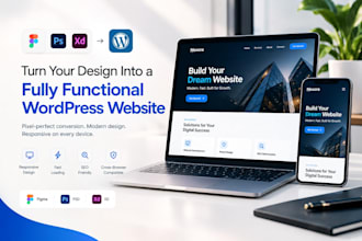 convert figma to wordpress psd to wordpress xd to wordpress figma to elementor