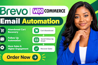 setup brevo woocommerce email automation abandoned cart and follow up automation